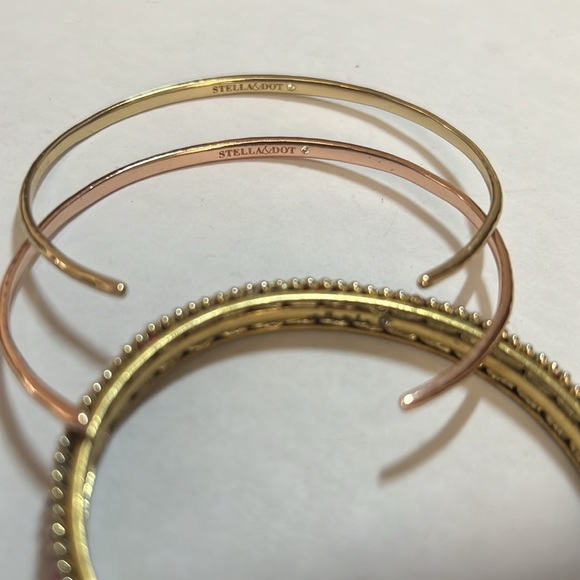 Stella & Dot Wandered Cuff Bracelets - Picture 10 of 12